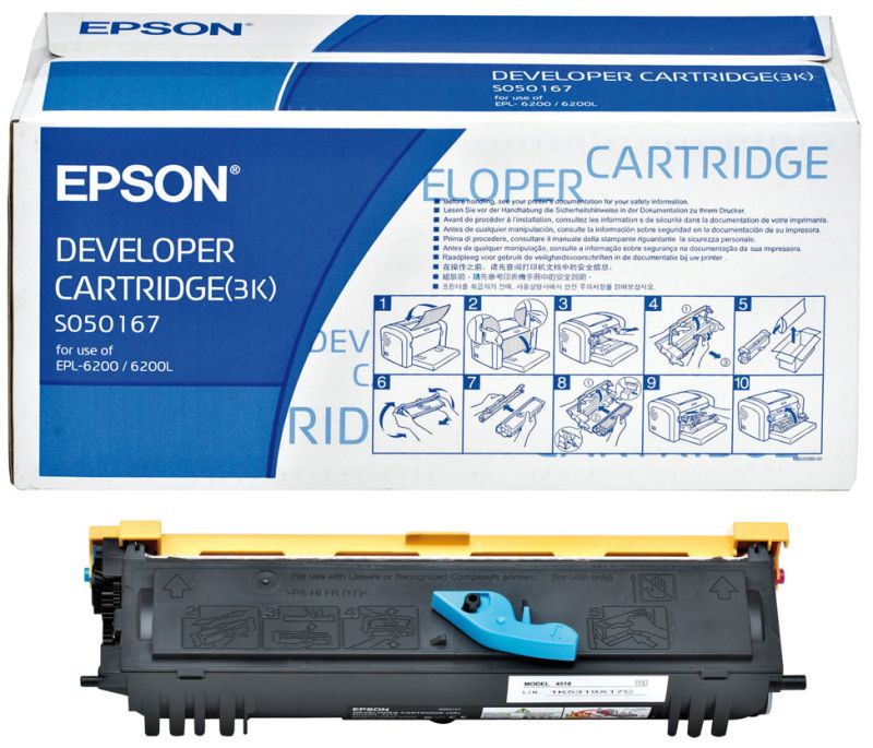 Original Epson C13S050167 | S050167 Toner Schwarz