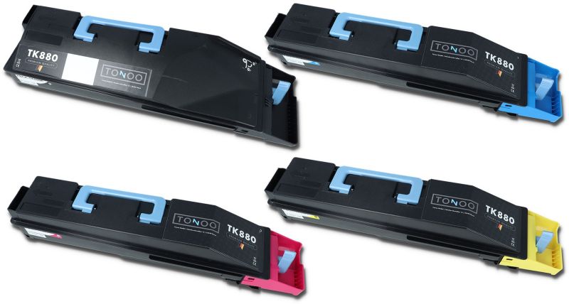 Tonoo® Toner ersetzt Kyocera TK880 Spar Set