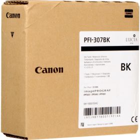 Original Canon PFI307BK | 9811B001 Tinte Schwarz ( 2026 )