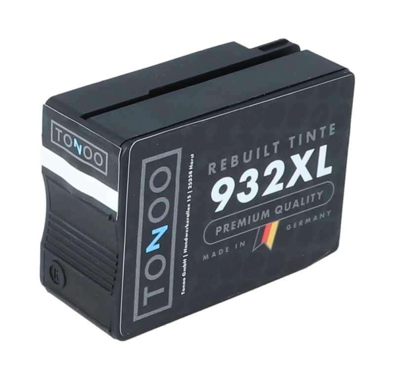 Tonoo® Tinte ersetzt HP CN053AE | 932XL Schwarz XL