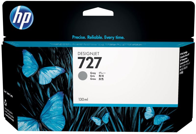 Original HP 727 | B3P24A Tinte Grau