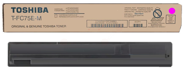 Original Toshiba T-FC75EM | 6AK00000253 Toner Magenta