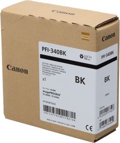 Original Canon PFI340BK | 4774C001 Tinte Schwarz