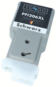 Tonoo® Tinte ersetzt Canon 5303B001 | PFI206BK Schwarz XL