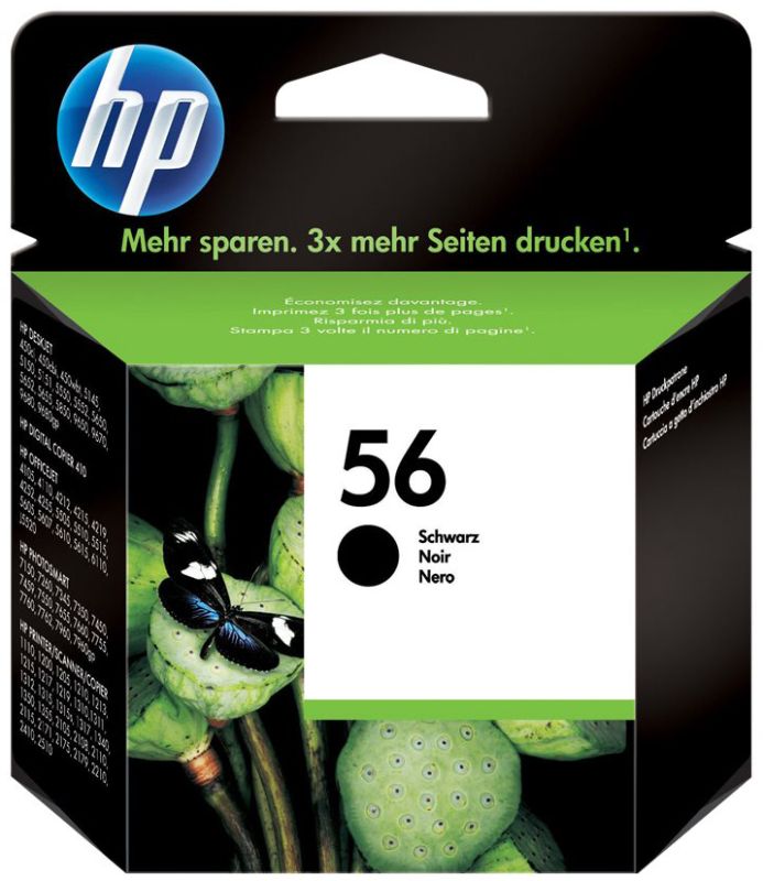 Original HP 56 | C6656AE Tinte Schwarz