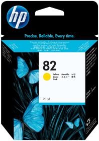 Original HP 82 | CH568A Tinte Gelb ( 2022 )