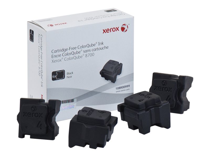 Original Xerox 108R00999 Tintenpatronen Schwarz ( 4 Stück )