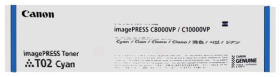 Original Canon T02 | 8530B001 Toner Cyan