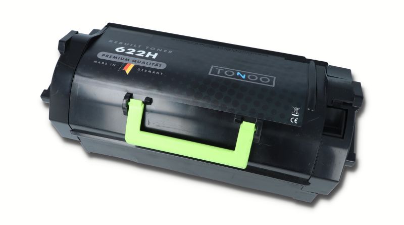 Tonoo® Toner ersetzt Lexmark 622H | 62D2H00 Schwarz XL
