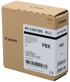 Original Canon PFI3300 | 6433C001 Tintenpatrone Foto Schwarz