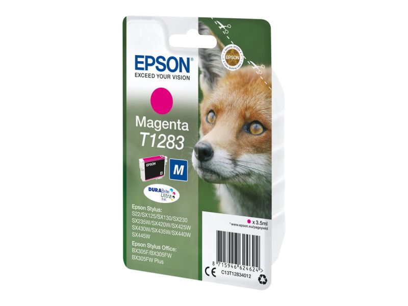 Original Epson T1283 | C13T12834012 Tintenpatrone Magenta 