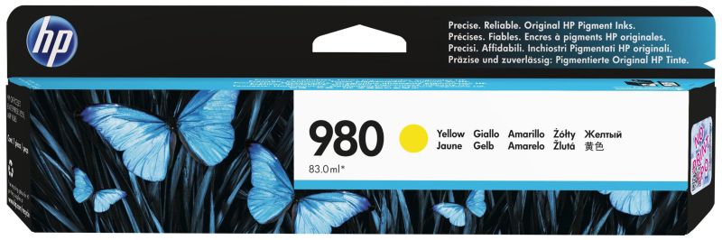 Original HP 980 | D8J09A Tinte Gelb ( 2024 )
