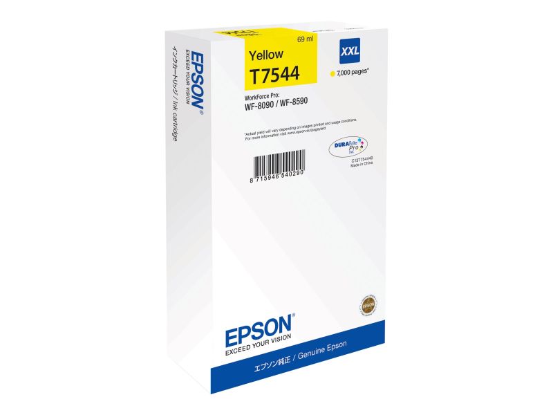 Original Epson T7544 | C13T754440 | C13T75444N Tinte Gelb XXL