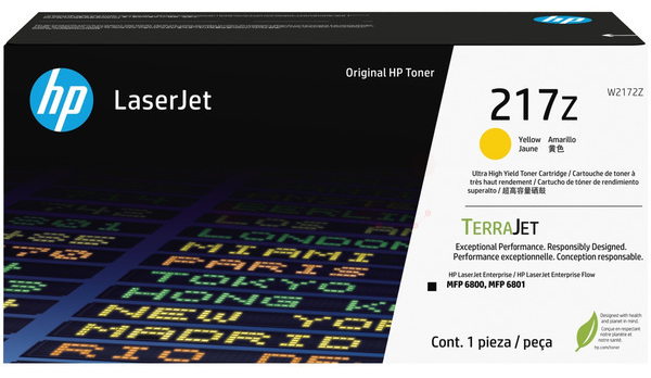 Original HP 217Z | W2172Z Toner Gelb XXL