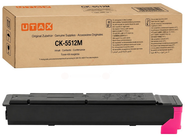 Original Utax CK5512M | 1T02R6BUT0 Toner Magenta
