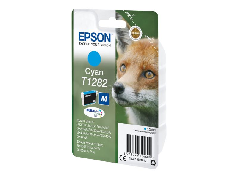 Original Epson T1282 | C13T12824012 Tintenpatrone Cyan 