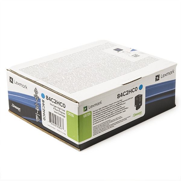 Original Lexmark 84C2HC0 Toner Cyan XXXL