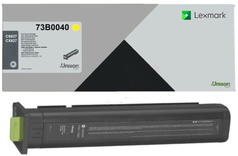 Original Lexmark 73B0040 Toner Gelb ( B-Verpackung )