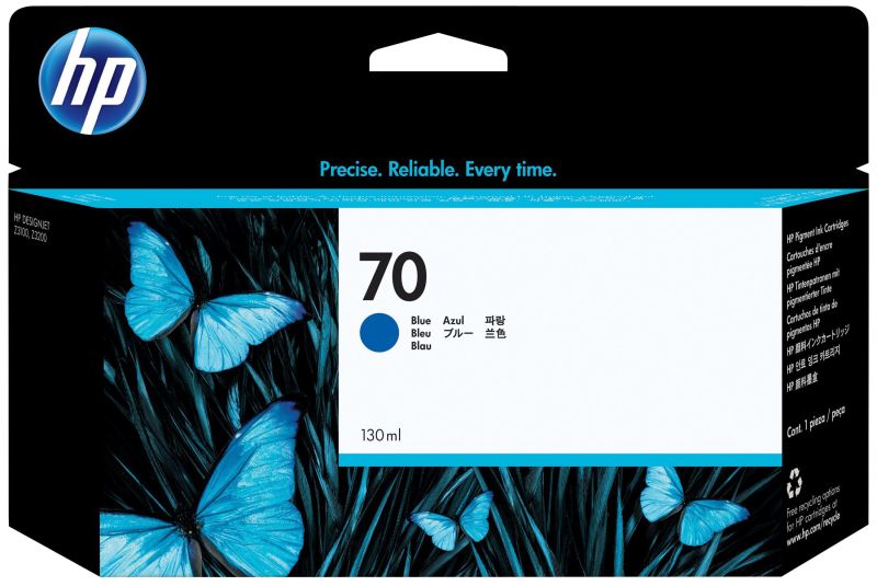 Original HP 70 | C9458A Tinte Blau ( 2023 )