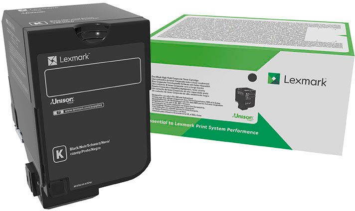 Original Lexmark 84C0H10 Toner Schwarz XXXL