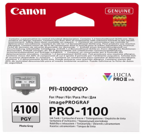 Original Canon PFI4100PGY | 6784C001 Tintenpatrone Foto Grau