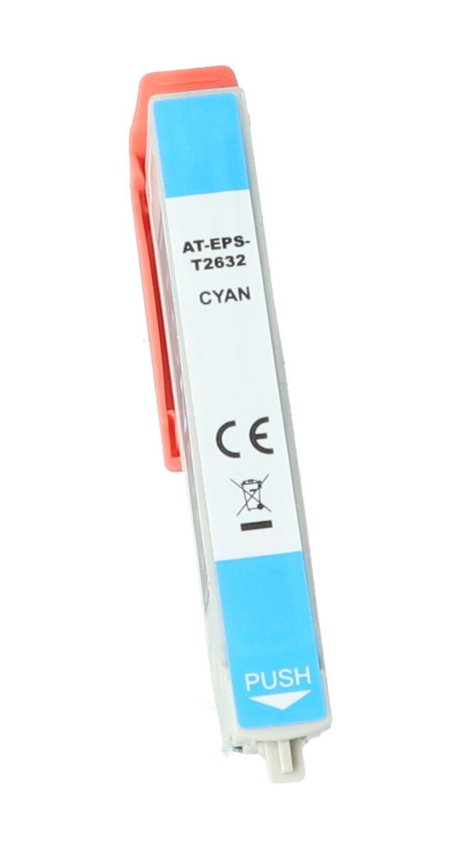 Tonoo® Tinte ersetzt Epson 26XL | C13T26324012 Cyan XL