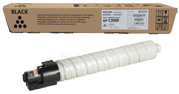 Original Ricoh Type MPC3000 | 842030 | 884946 | 888640 Toner Schwarz
