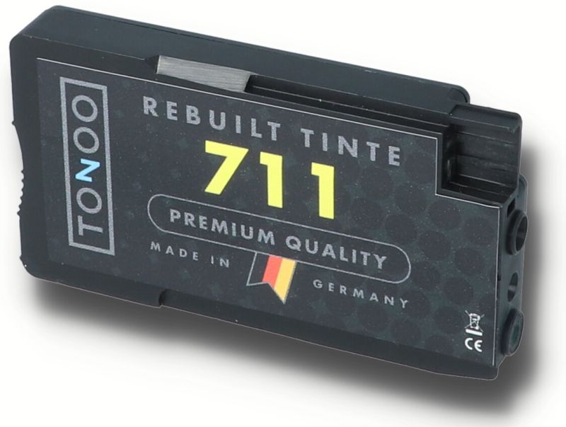 Tonoo® Tinte ersetzt HP 711 | CZ132A Gelb