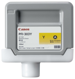 Original Canon PFI303 Y | 2961B001 Tinte Gelb