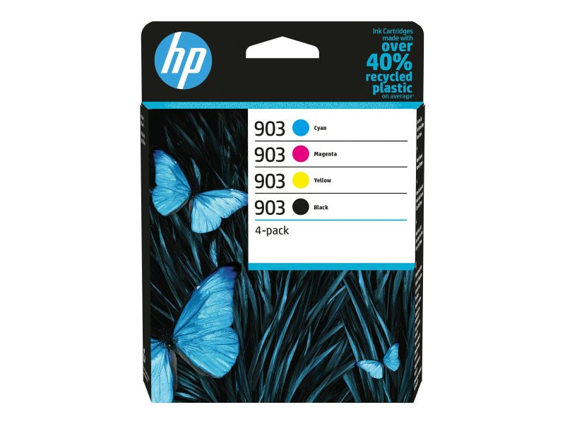 Original HP 903 | 6ZC73AE Tinte BK/C/M/Y Spar Set