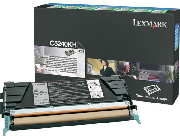 Original Lexmark C5240KH Toner Schwarz XL
