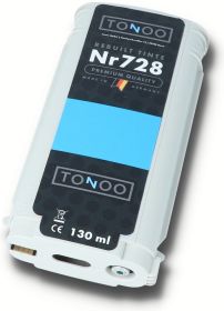 Tonoo® Tinte ersetzt HP 728 | F9J67A Cyan