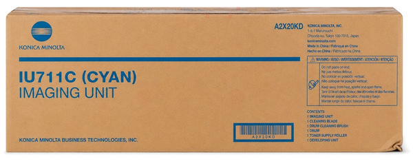 Original Konica Minolta IU711C | A2X20KD Bildtrommel Cyan