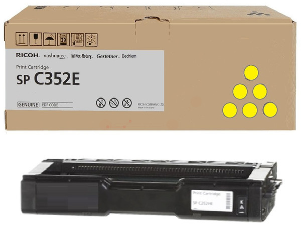 Original Ricoh Type SP352E | 408218 | 407386 Toner Gelb
