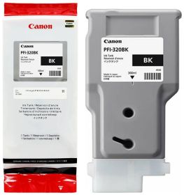 Original Canon PFI320BK | 2890C001 Tinte Schwarz XL ( 2025 )