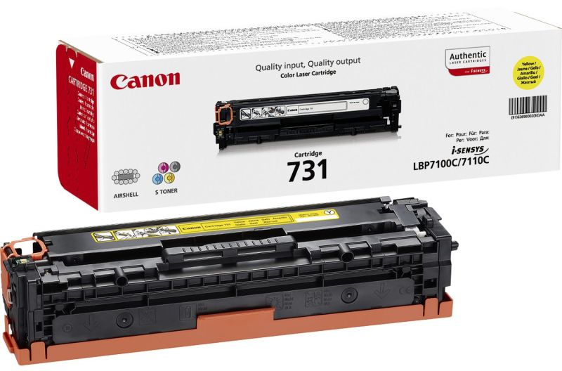Original Canon 731 | 6269B002 Toner Gelb