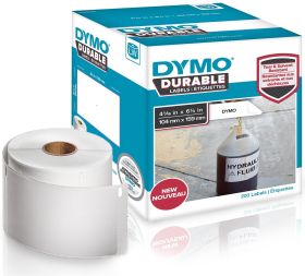 Dymo Etikettenrolle 1933086 | 104x159 mm | Weiß | Folie