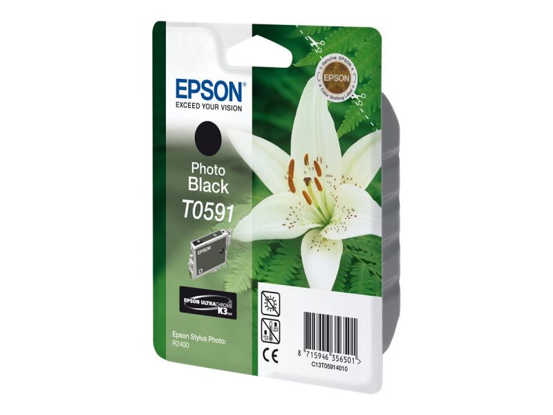 Original Epson T0591 | C13T05914010 Foto schwarz Tintenpatrone ( 2024 )