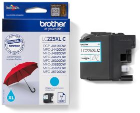 Original Brother LC225XLC Tinte Cyan XL ( 2025 )
