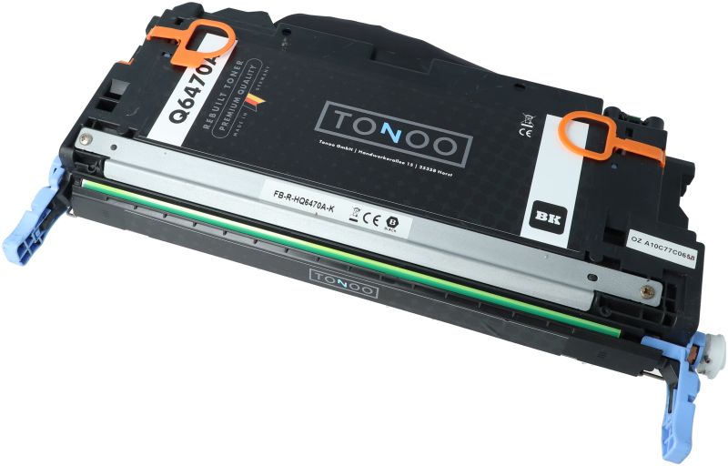 Tonoo® Toner ersetzt HP Q6470A | 501A Schwarz