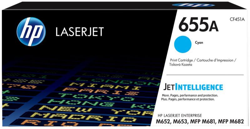 Original HP CF451A | 655A Toner Cyan
