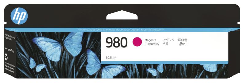 Original HP 980 | D8J08A Tinte Magenta ( 2024 )