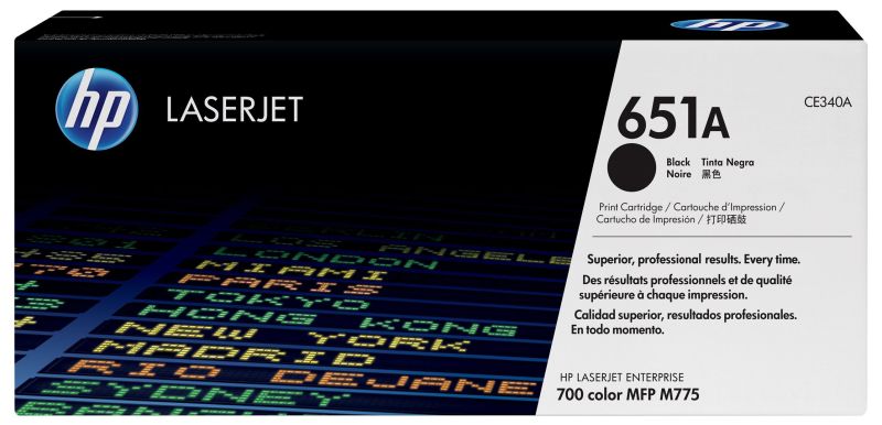 Original HP CE340A | 651A Toner Schwarz