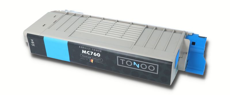Tonoo® Toner ersetzt OKI MC760 | MC770 | MC780 | 45396303 Cyan