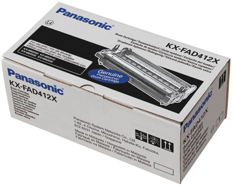 Original Panasonic KXFAD412X Trommel Schwarz