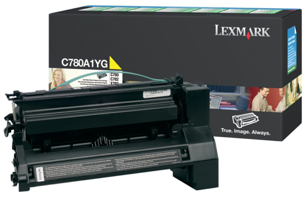 Original Lexmark C780A1YG Toner Gelb