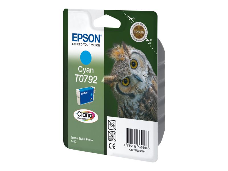 Original Epson T0792 | C13T07924010 Tinte Cyan XL ( 2024 )