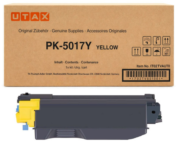 Original UTAX PK5017Y | 1T02TVAUT0 Toner Gelb