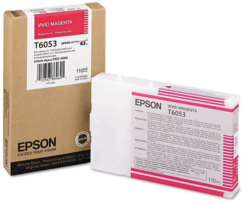 Original Epson T6053 | C13T605300 Tinte Vivid Magenta ( 2020 )