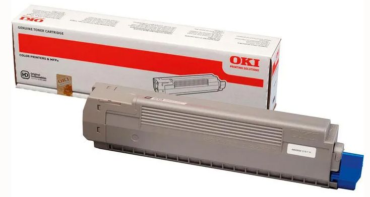 Original OKI 44643004 Toner Schwarz